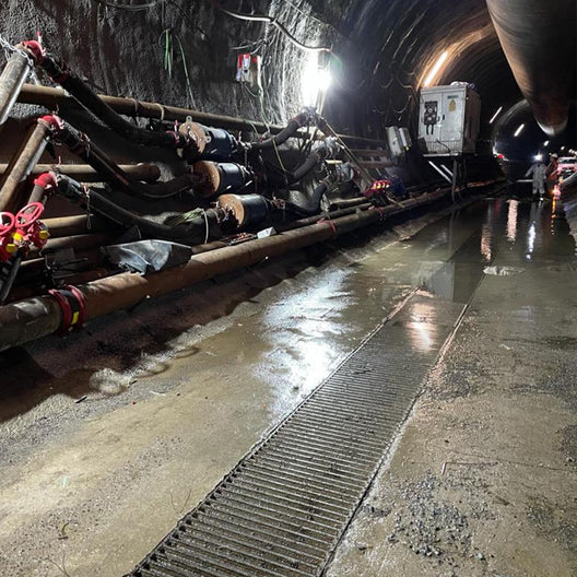 8km Tunnel Dewatering, Chile, South America