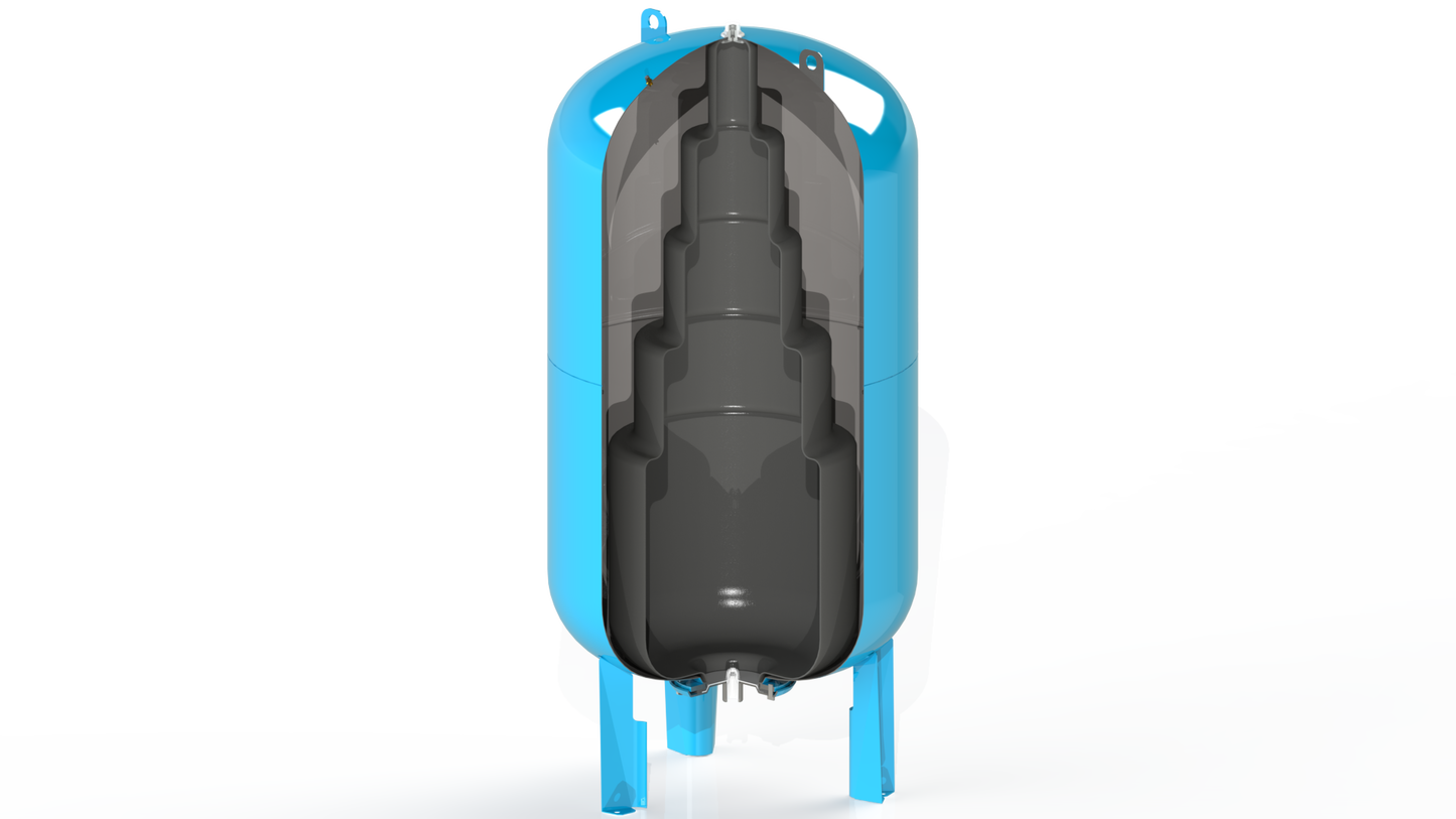Cut out section image - AFE500 Obart Select - Vertical Pressure Vessels