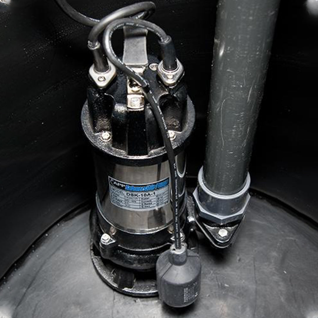 DSPK automatic location shot ready to extract water from whole