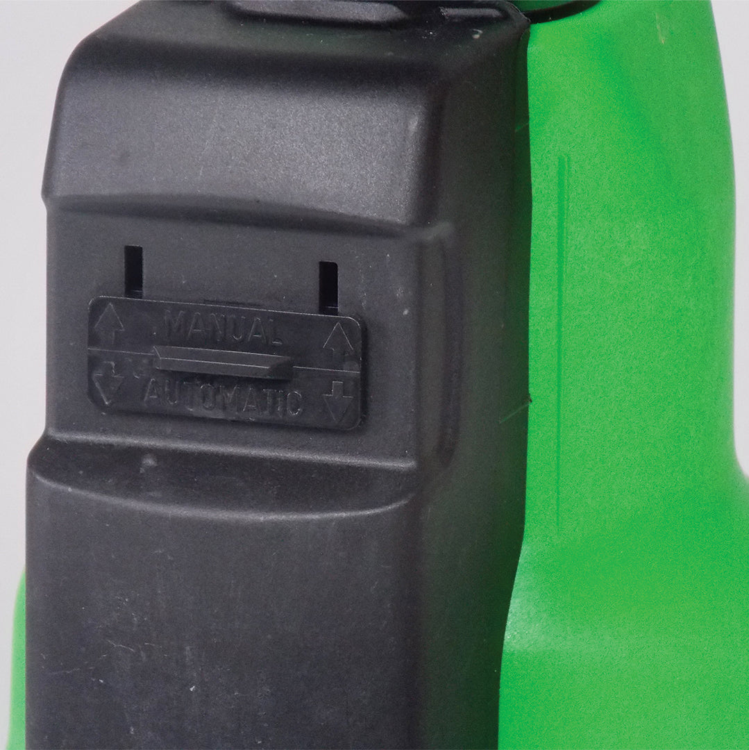 Ego 500- close up of manual to automatic switch