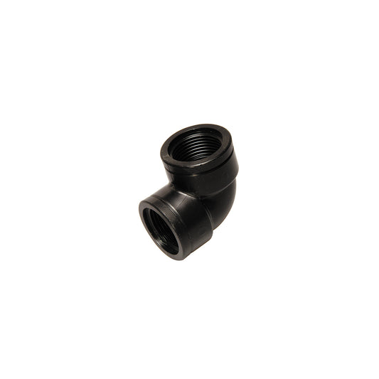 Elbow Polypropylene black (Female BSP)