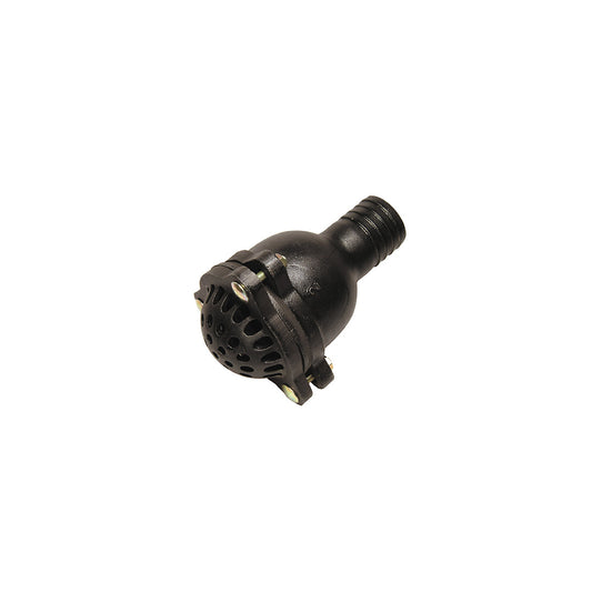 Foot valve and strainer - Cast iron c/w rubber valve