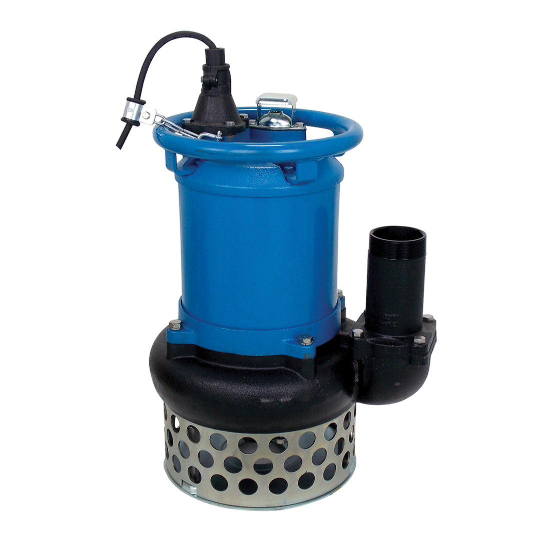 Tsurumi NKZ Agitator Submersble Water Pump - blue cast iron