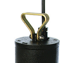 CLOSE UP Obart Select RW AD Single Phase Industrial Pumps - black cast iron