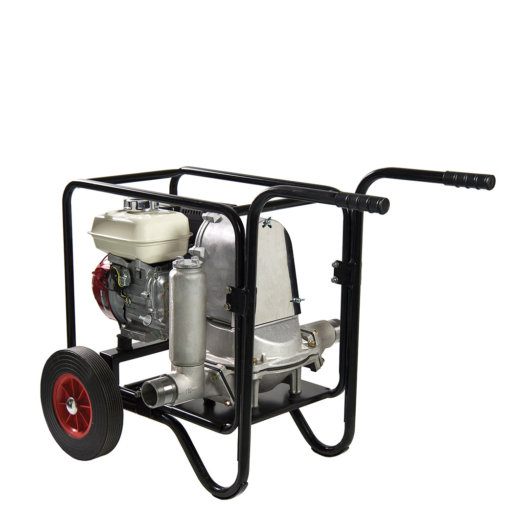 TD300 Tsurumi Waste Removal Engine Pump with site trolley extra