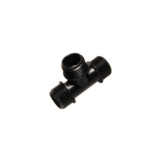 TEE - Male BSP - Polypropylene (black)