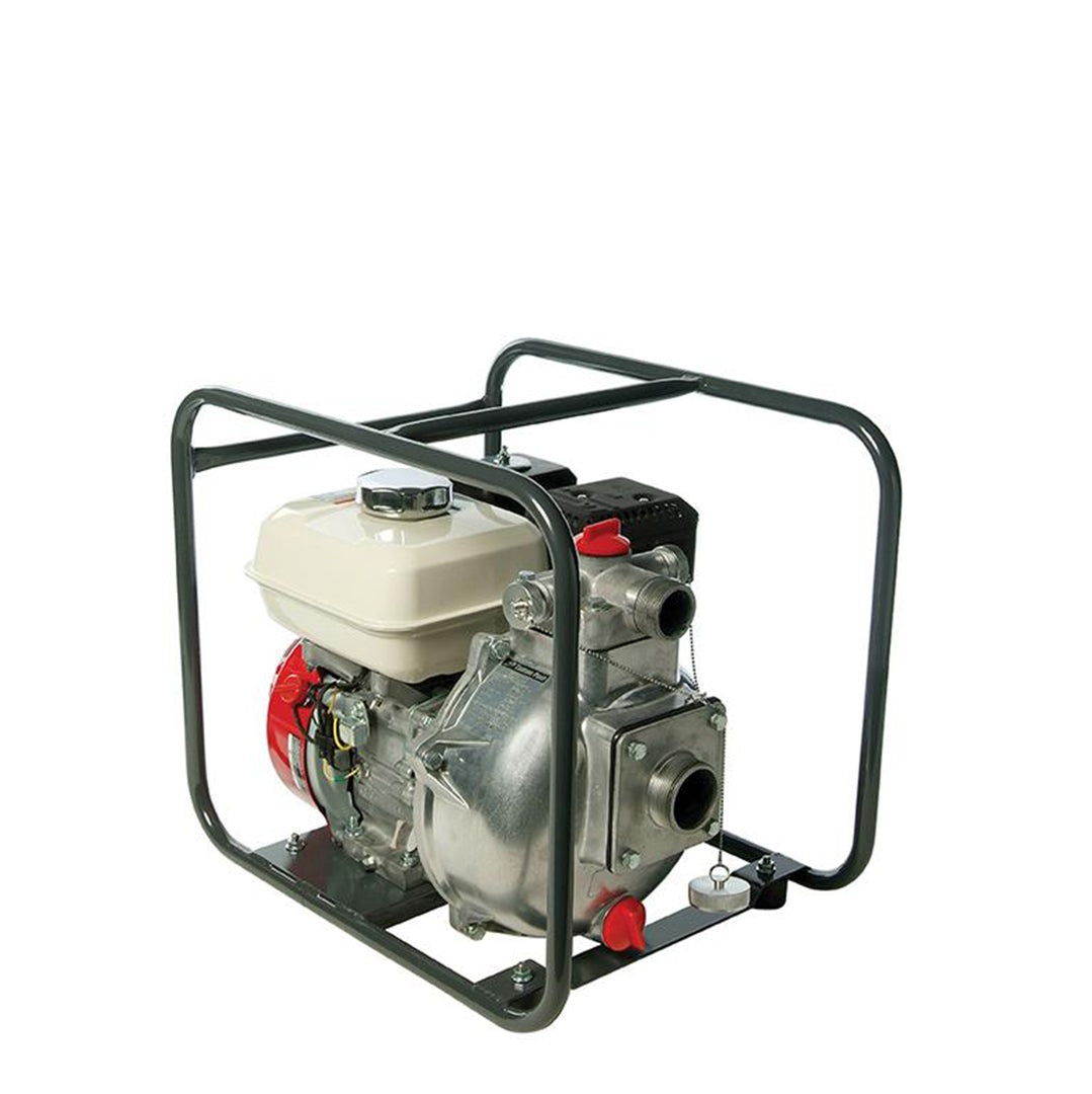 TEF350HA Tsurumi Centrifugal High Head Pump- housed in protective tubular steel frame