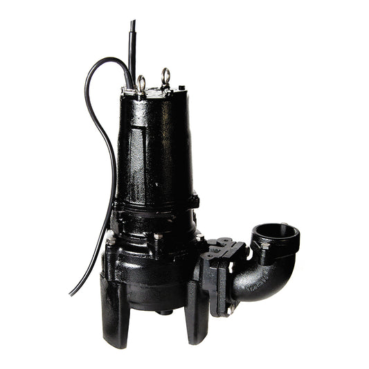 BZ Cast Iron Sewage Pump with elbow (optional extra) for free standing- cast iron