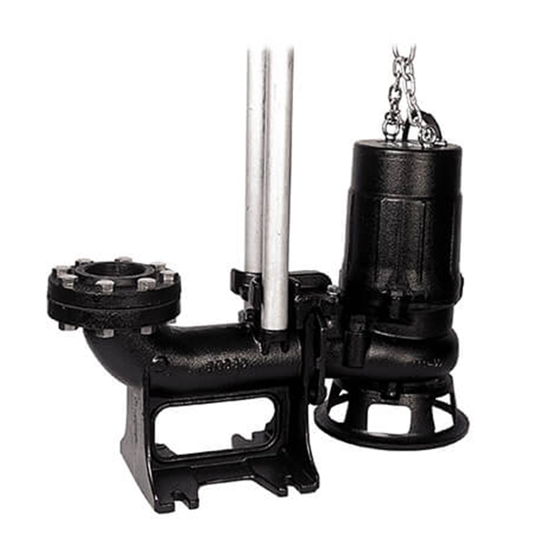 Tsurumi C Sewage Cutter Pumps- cast iron- guide hook (optional extra) 