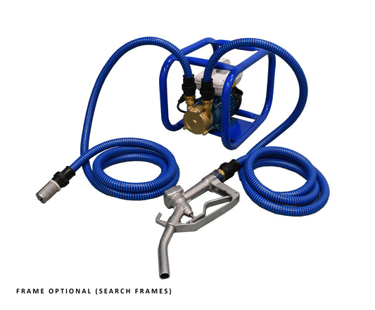 Obart Select EEM-20 Diesel Pumping Kit with full protection blue tubular frame