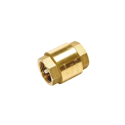 Non return valve - Spring check - Brass (BSP Female)