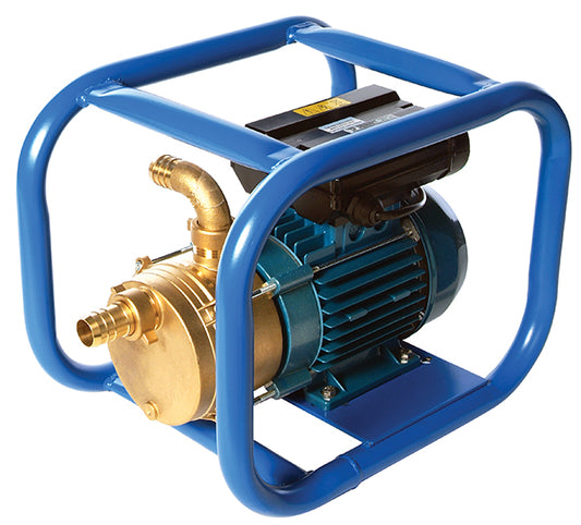 Pump Frames, blue tubular  - Obart Select - electric pump frame small