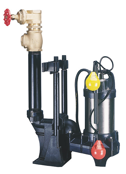 50PU Industrial Sewage Pump- Automatic Coupling Set