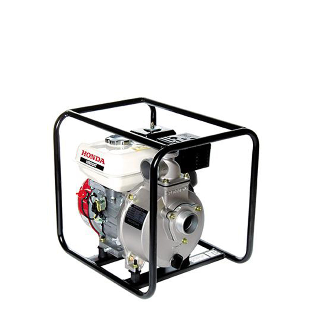 WB20 Honda Engine Driven Water Pump- housed in protective tubular steel frame